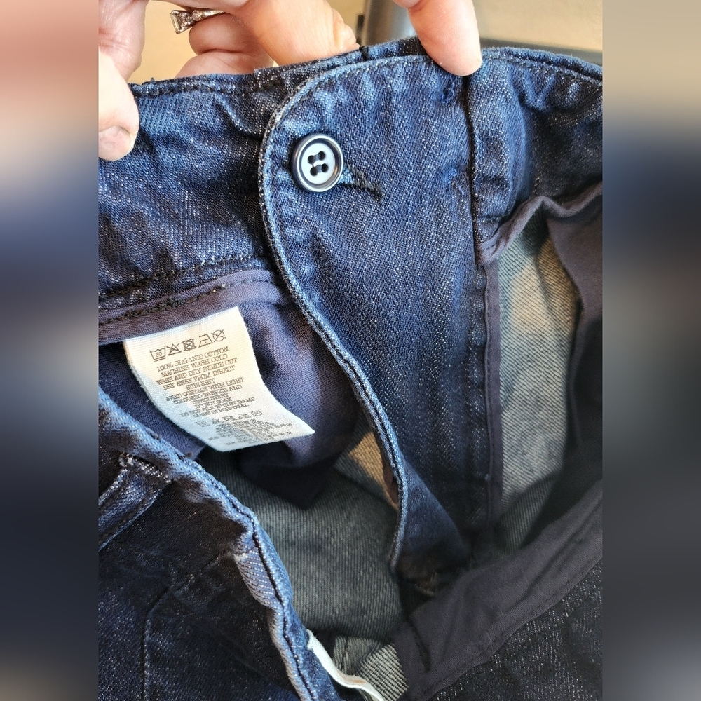 YMC  Navy Earth Keaton Denim Trousers $225 USD 80'S style wide leg - Picture 8 of 16